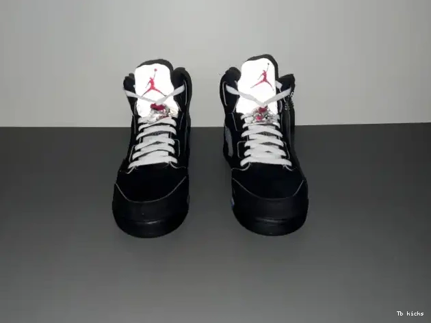 Rep TBK 5 Air Reimagined Metallic HF3975-001 Black Jordan 0615